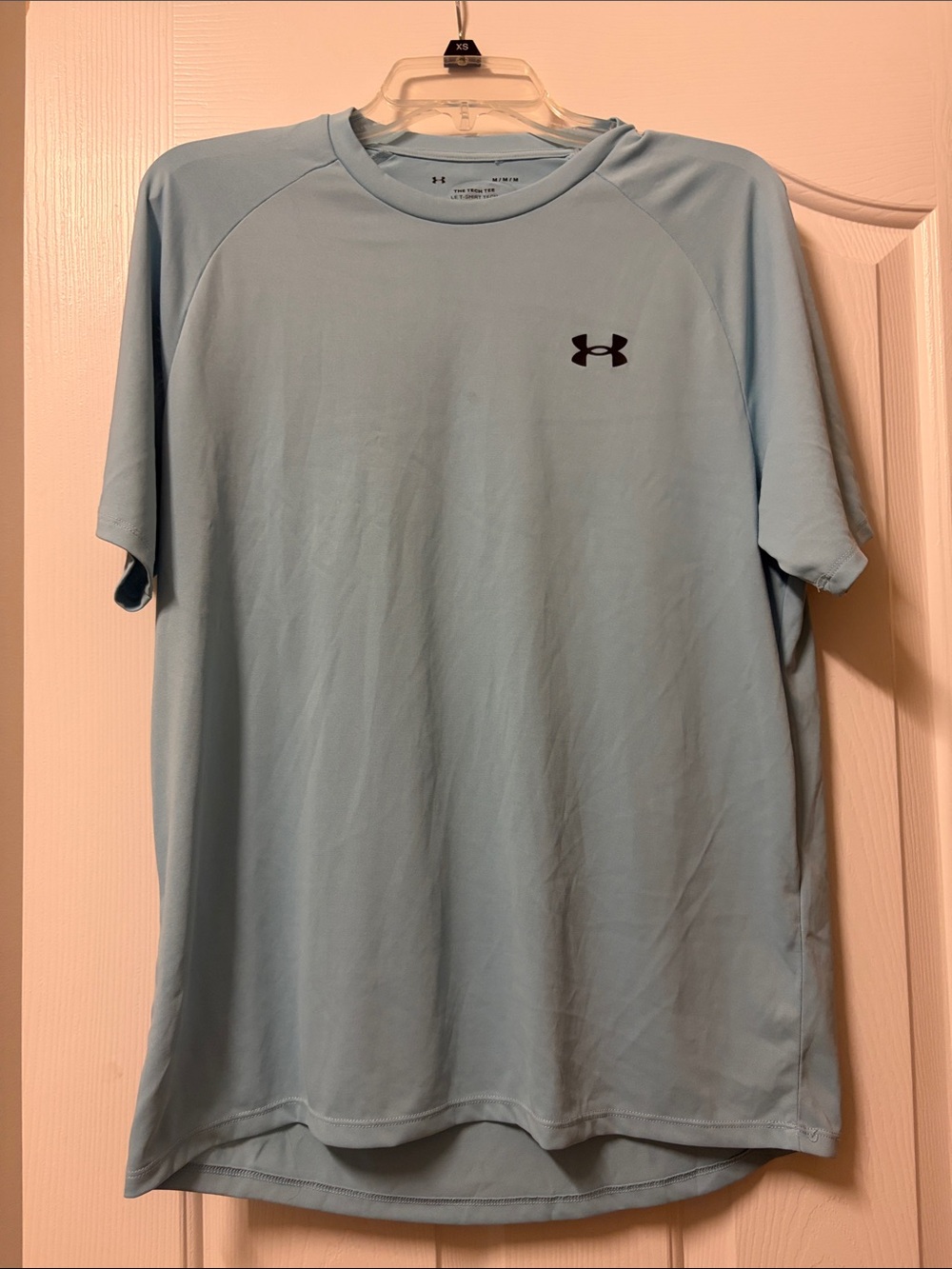 Under Armour Pale Blue Short Sleeve Athletic Tee